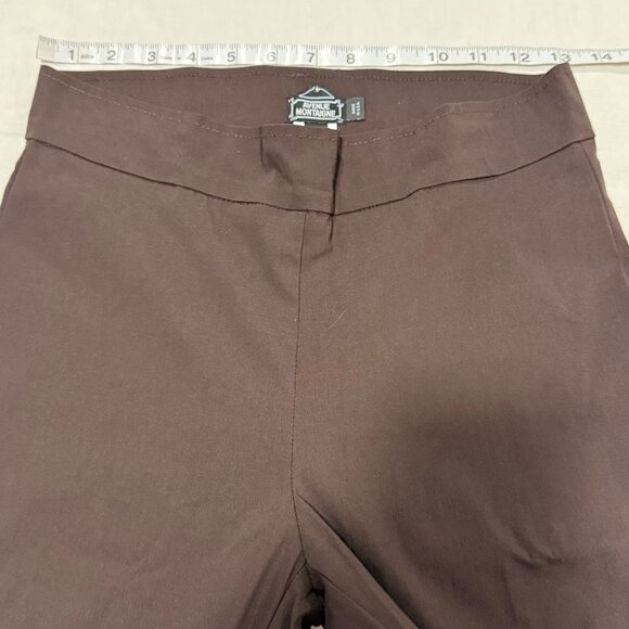 Avenue Montaigne Venzia Brown Pants Size 6 - Picture 8 of 8